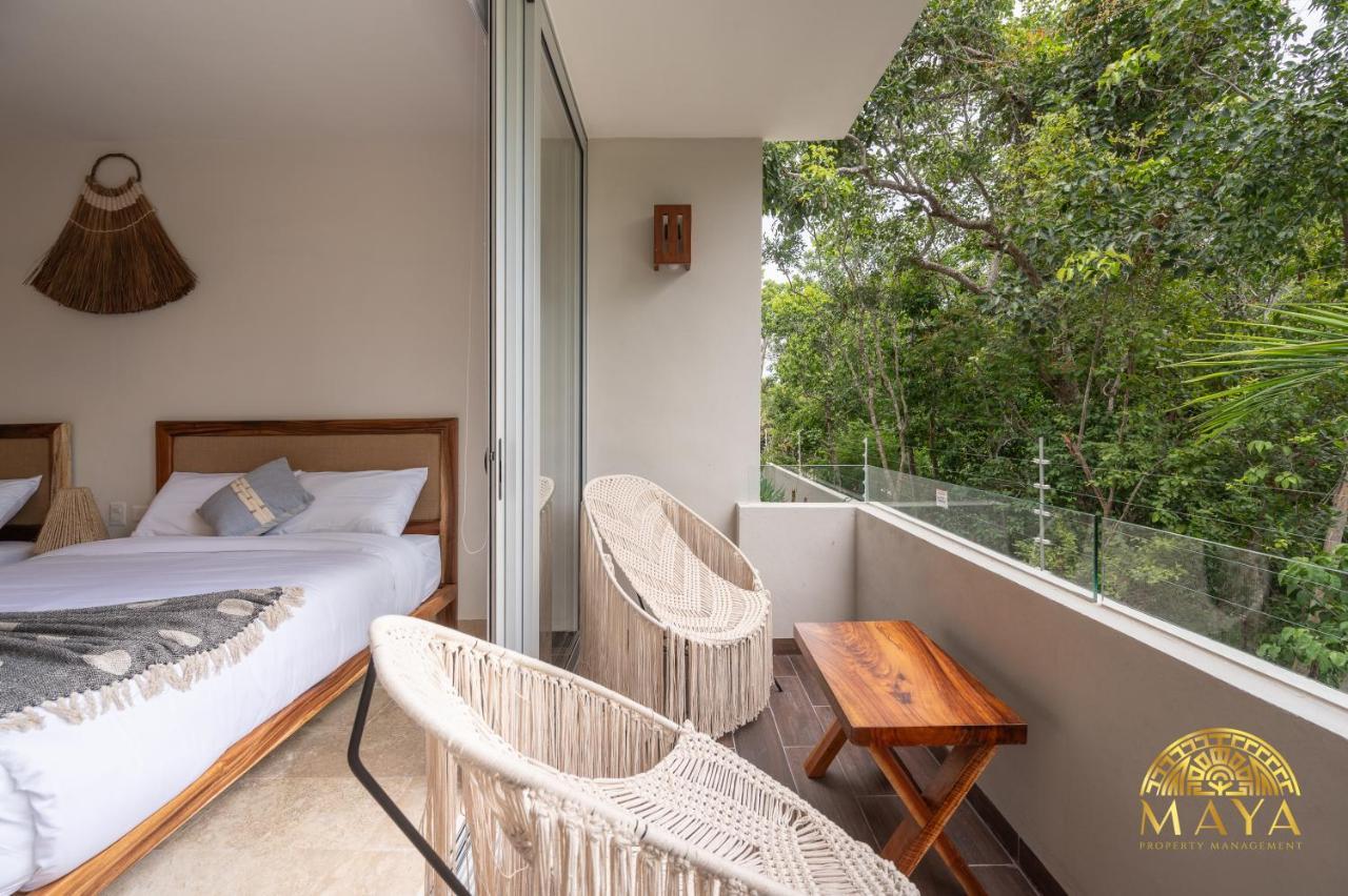 Nhoa 208A Lux 2Br Condo Jungle View In Aldea Zama Tulum Exterior photo