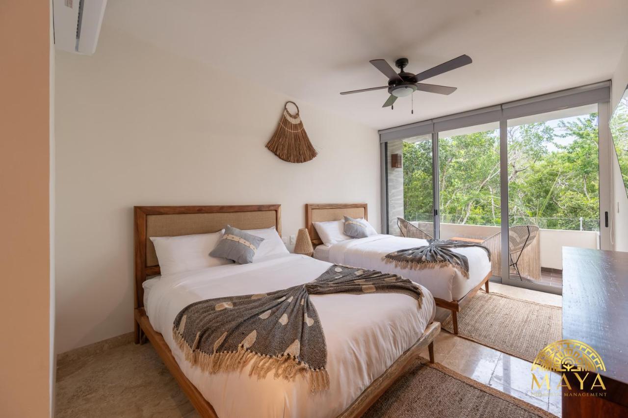 Nhoa 208A Lux 2Br Condo Jungle View In Aldea Zama Tulum Exterior photo